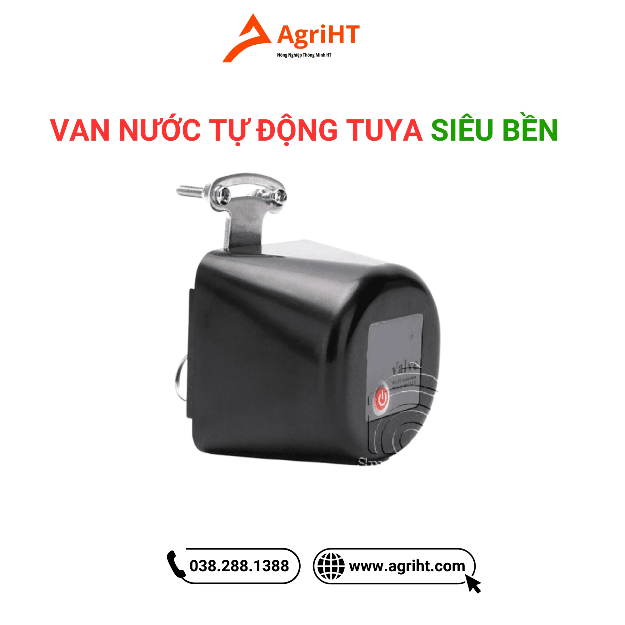 Điều khiển van nước tự động Tuya/Smartlife AgriHT-03 - Ảnh 3