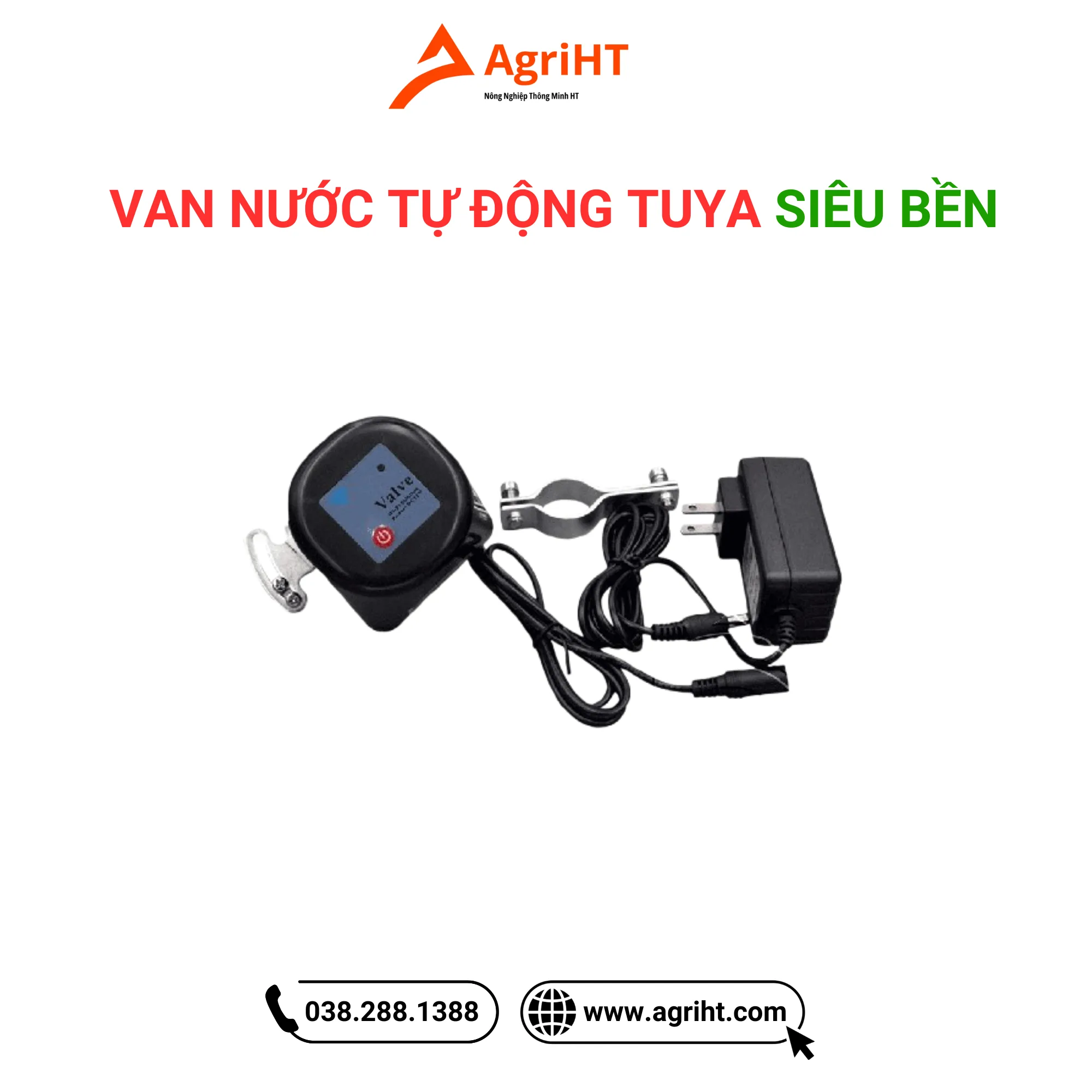 Điều khiển van nước tự động Tuya/Smartlife AgriHT-03 - Ảnh 4