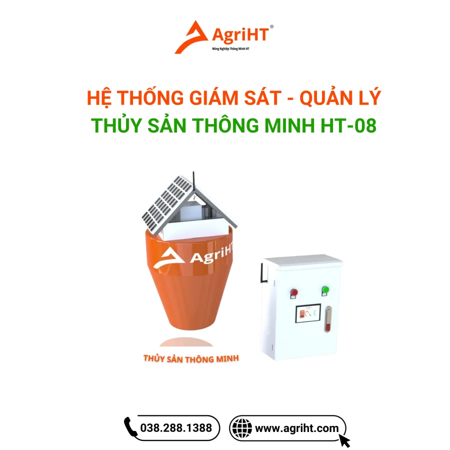 Hệ thống Giám Sát - Quản Lý thủy sản thông minh HT-08