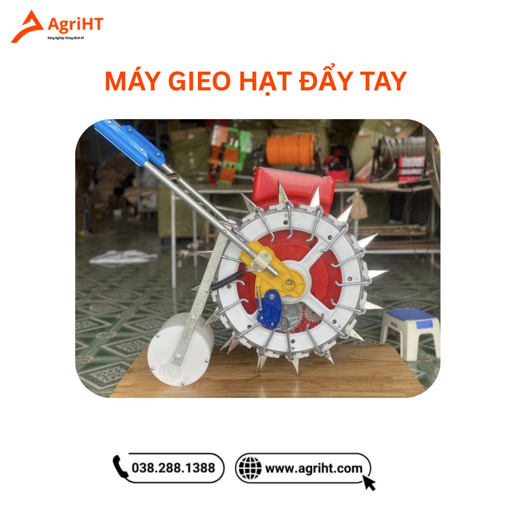 Máy gieo hạt đẩy tay AgriHT