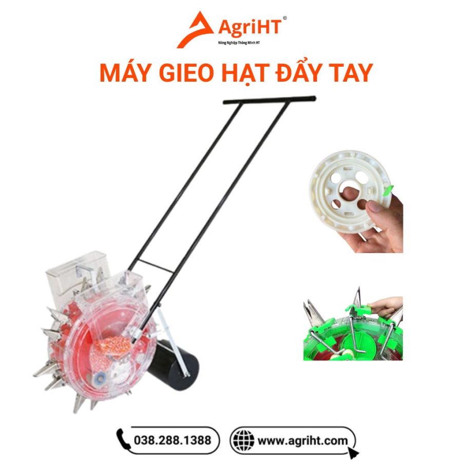 Máy gieo hạt đẩy tay AgriHT