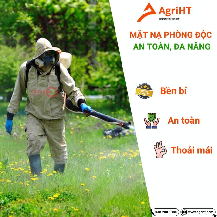Mặt nạ phòng độc an toàn, đa năng