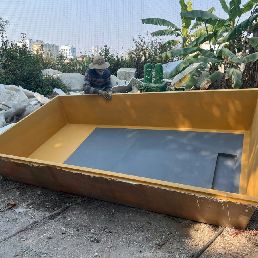 Bể nuôi lươn nhựa