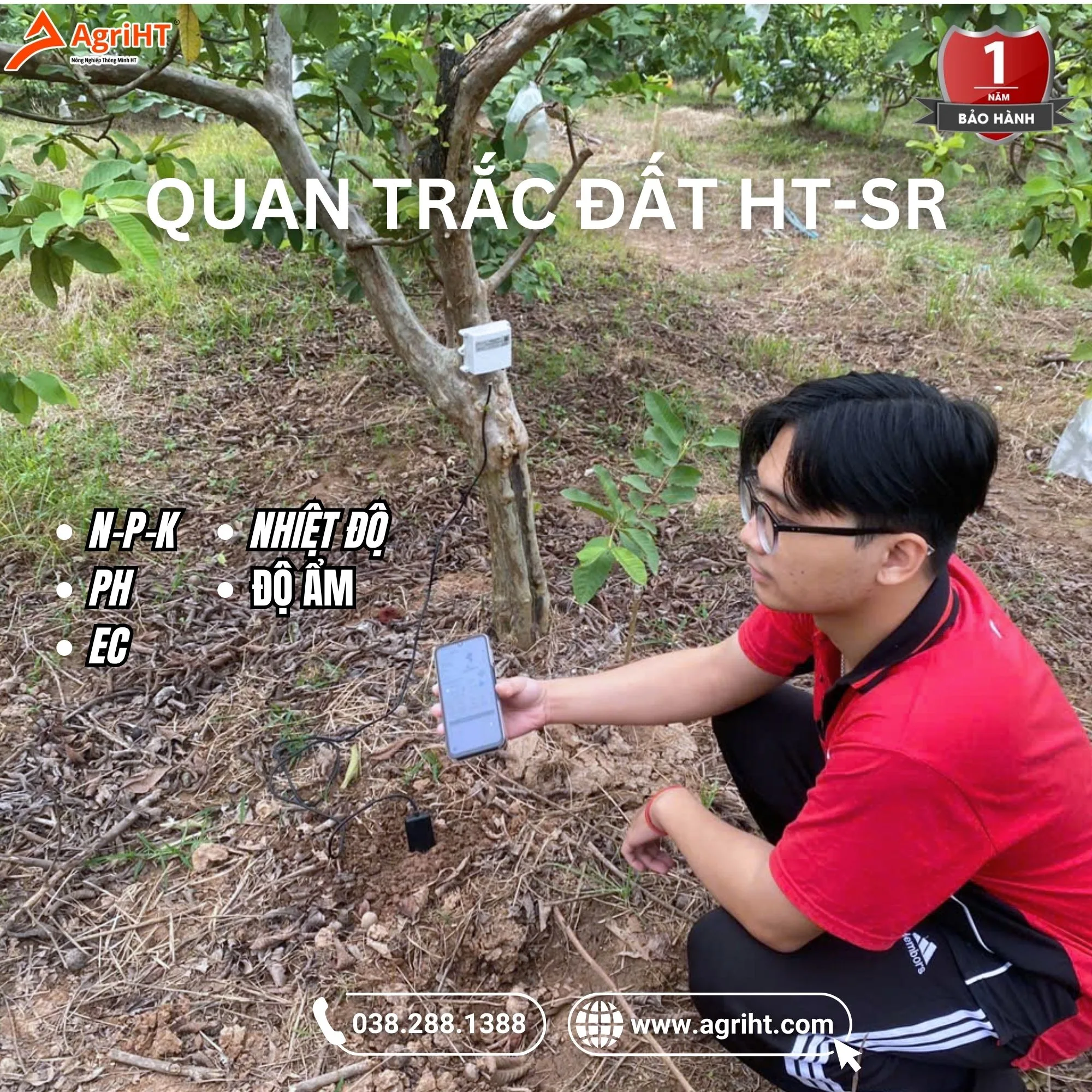 Cảm Biến Đất Thông Minh HT-SR - Ảnh 8