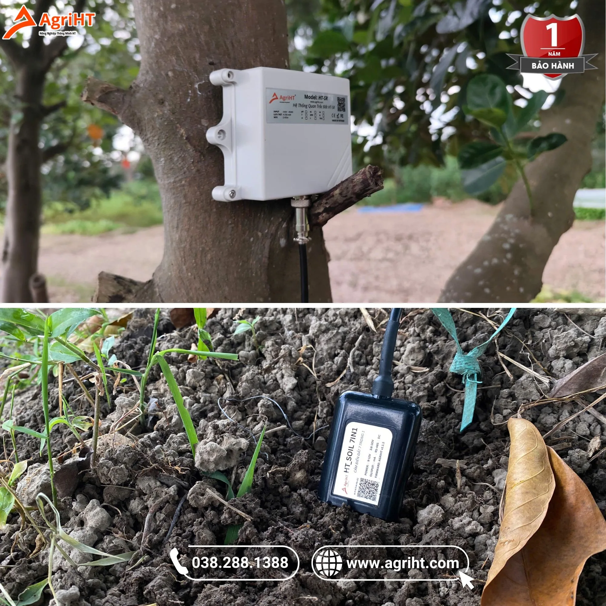 Cảm Biến Đất Thông Minh HT-SR - Ảnh 3
