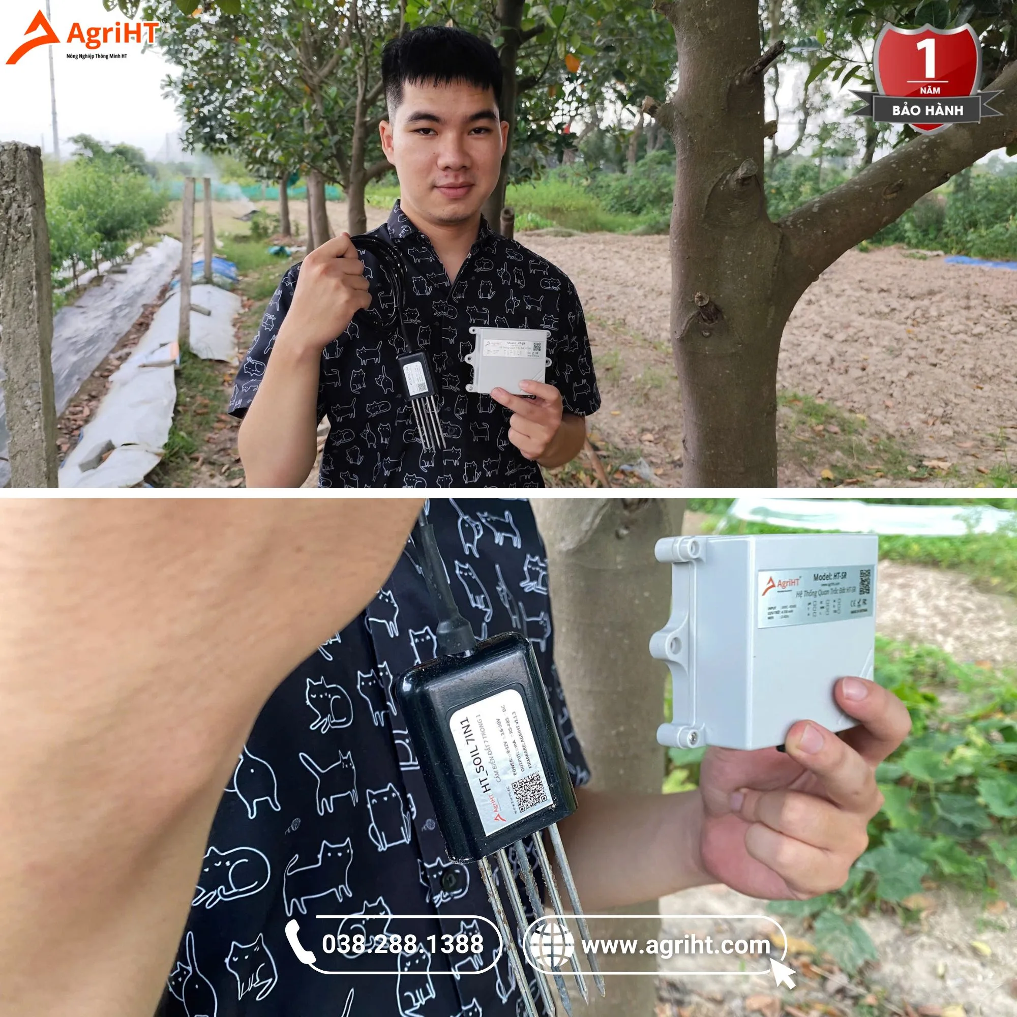Cảm Biến Đất Thông Minh HT-SR - Ảnh 4