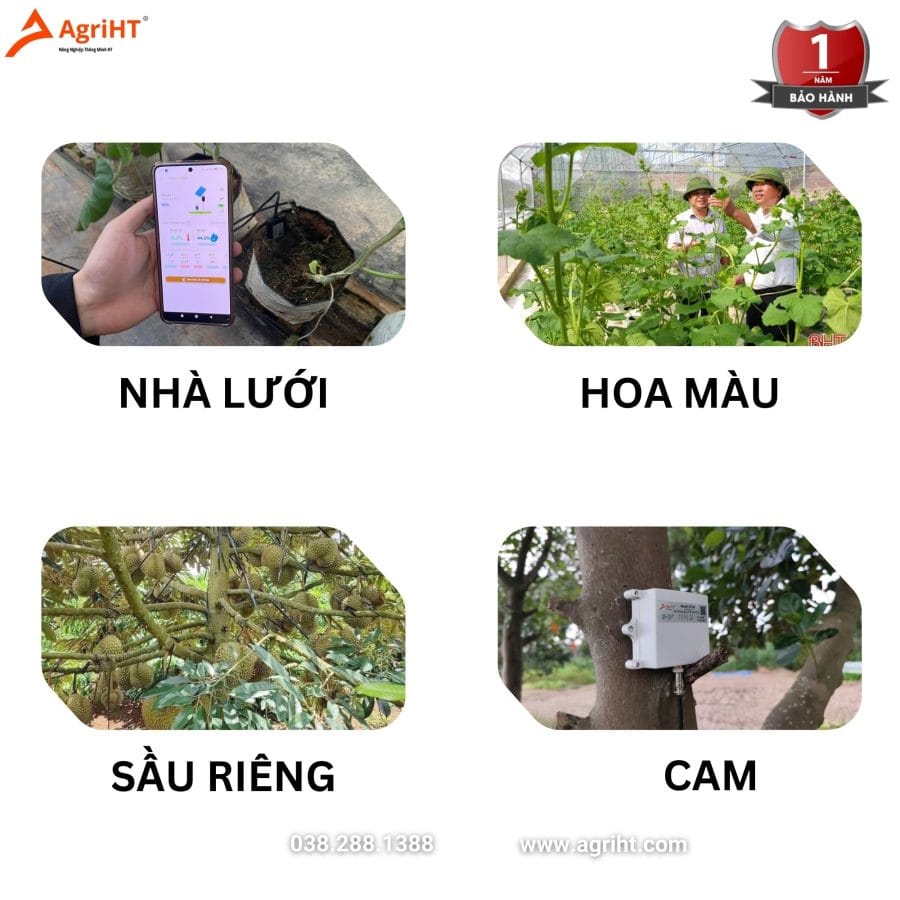 Dùng được cho nhiều loại cây trồng khác nhau