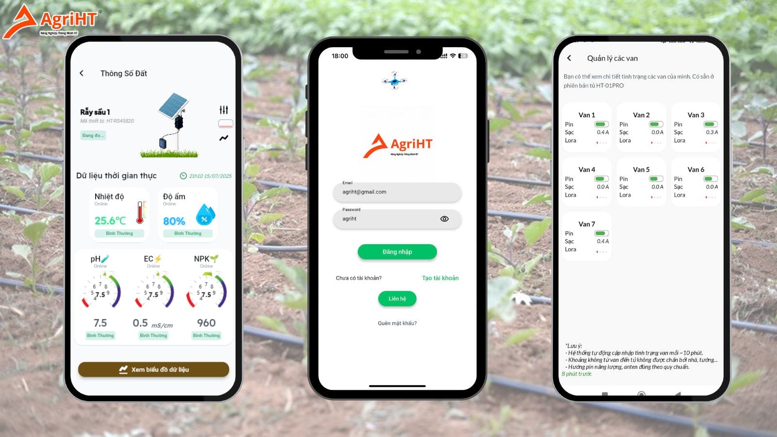 App tưới cây tự động