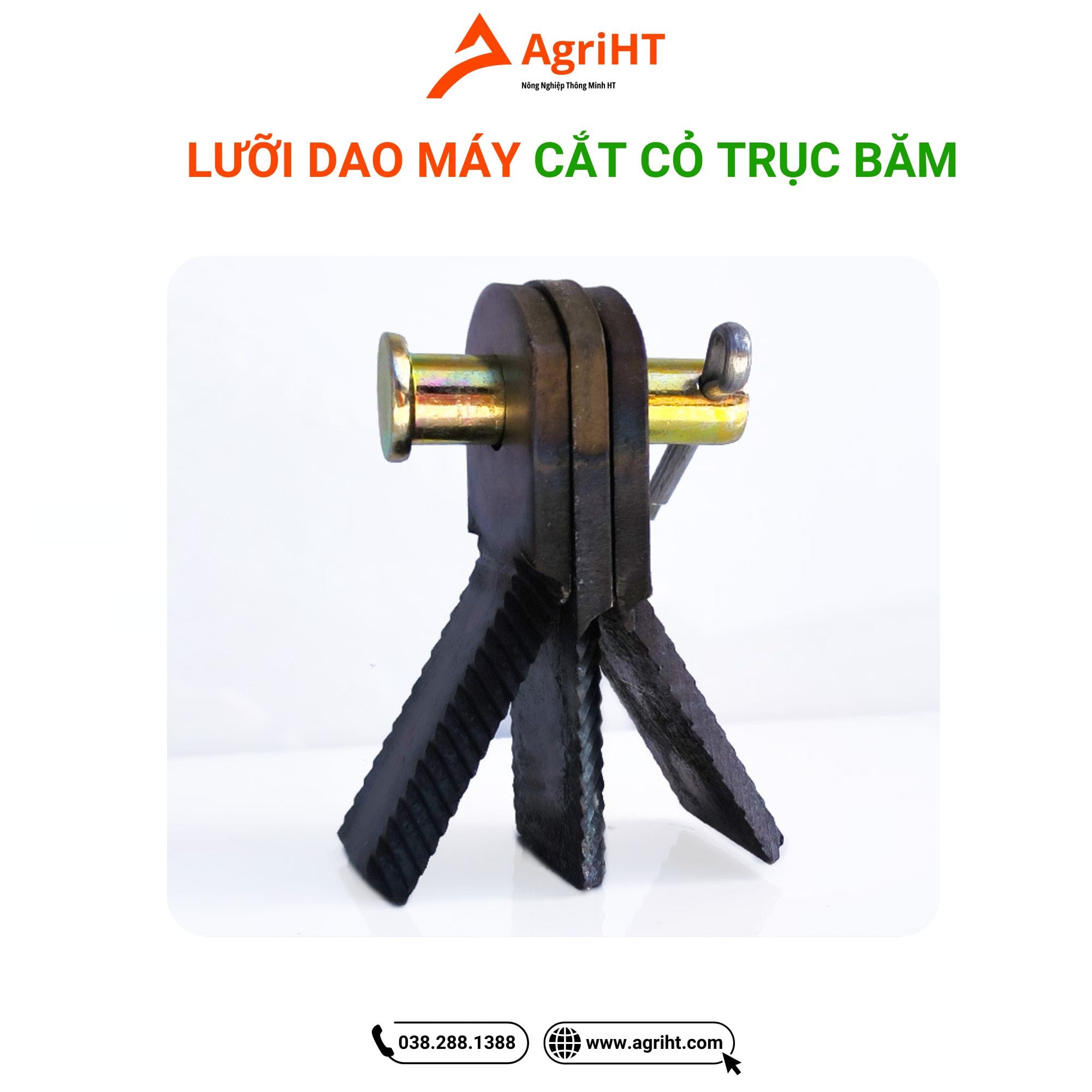 Lưỡi dao máy cắt cỏ trục băm