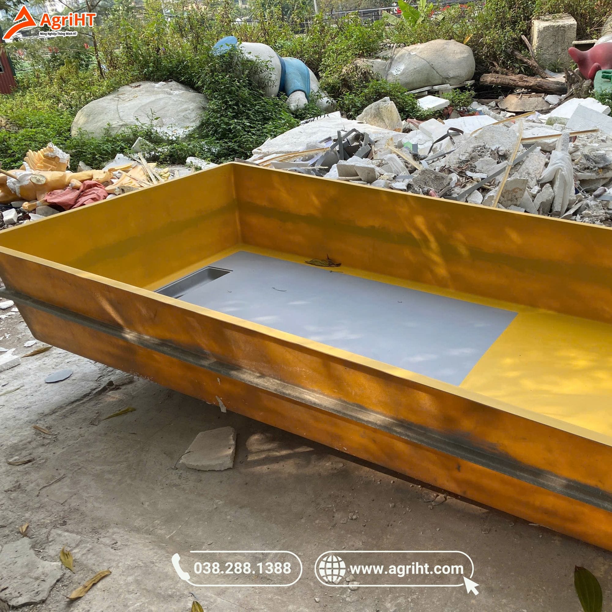 Bể nuôi lươn composite