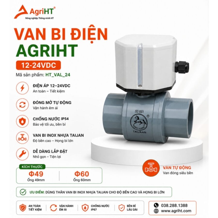 VAN BI ĐIỀU KHIỂN ĐIỆN AGRIHT HT_VAL_24